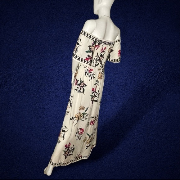 Jealous Tomato Romantic Flowing Floral Sundress With Hi Low Parted Hem Size Med - Picture 10 of 14